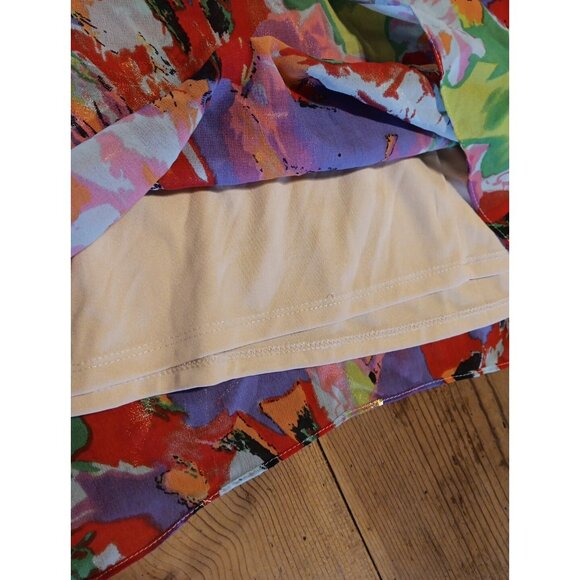 Signature Robbie Bee Womens 10 Midi Dress Halter Gold Sparkly Festival Fairy - Picture 8 of 9